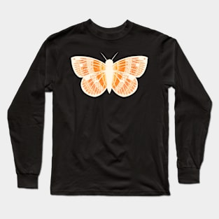 Orange Monarch Butterfly Long Sleeve T-Shirt